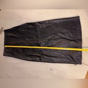 Commando PU leather  Black Women's Skirt